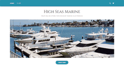 Desktop Screenshot of highseasmarine.net